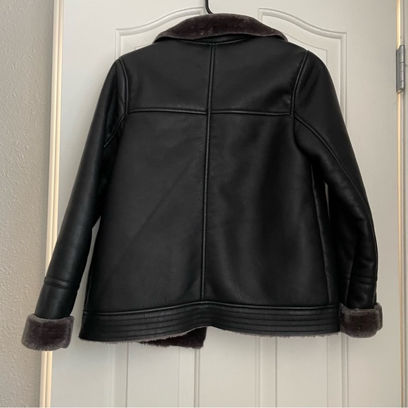 Zara Leather Jacket - Picture 2 of 3